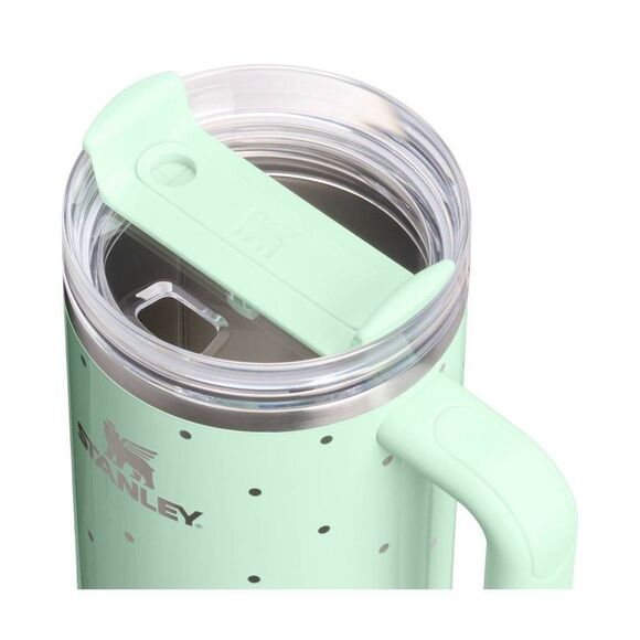 Stanley 40 oz Stainless Steel H2.0 FlowState Quenc Peppermint Polka Dot - Picture 3 of 3